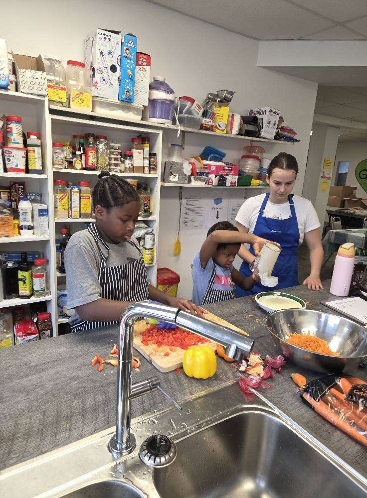 Camp de jour en cuisine